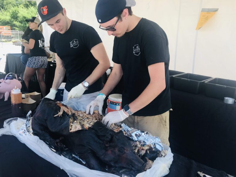 Ignite Your Taste Buds: Celebrating International Hot & Spicy Food Day Across the USA - Pulled pork at the Beer, Bourbon, and BBQ Fest