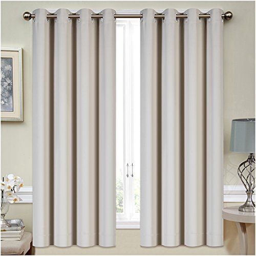 Mellanni Thermal Insulated Blackout Curtains