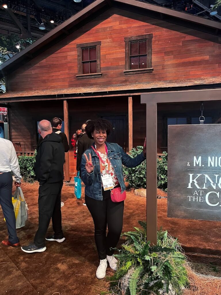 Mercedes at the Knock at the Cabin during Canon's Innovative Partnership with M. Night Shyamalan at CES