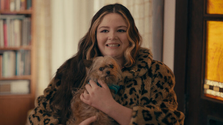 DG Speaks - Pop Culture - SXSW Film Festival - Cora Bora movie still of woman holding dog