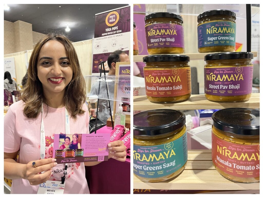DG Speaks - Events - Expo East - Niramaya founder, Mehek Khera, introducing delicious and naturally nutritious homestyle Indian food.