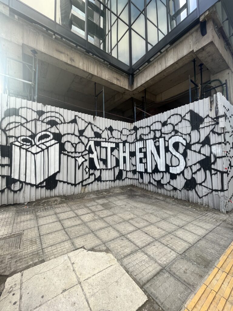 DG Speaks - Travel - Monochrome Athens Graffiti Art