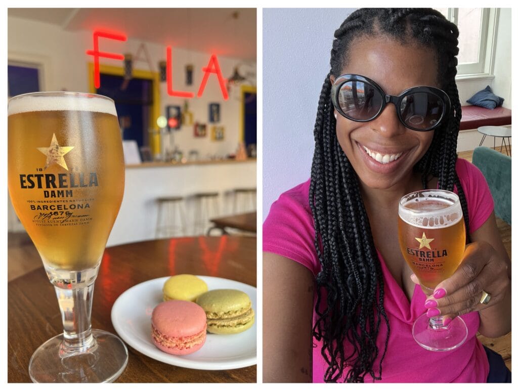 DG Speaks - Travel - Lisbon Hostel Vibes: Mercedes with Estrella Beer and Macarons