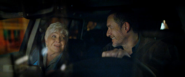 DG Speaks - Pop Culture - Film Review - Driving Madeleine - Charles and Madeleine sharing a tender moment in the car