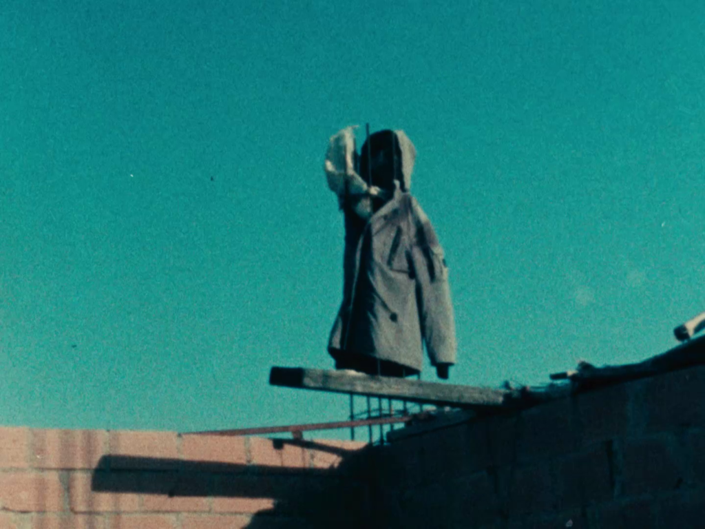 A still from Avant Seriana Before Seriana, capturing a resistance art piece.