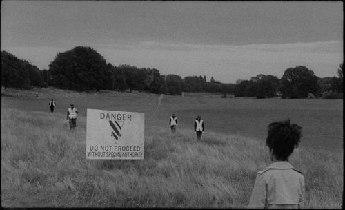 Hemel still showing people walking within the Danger Zone