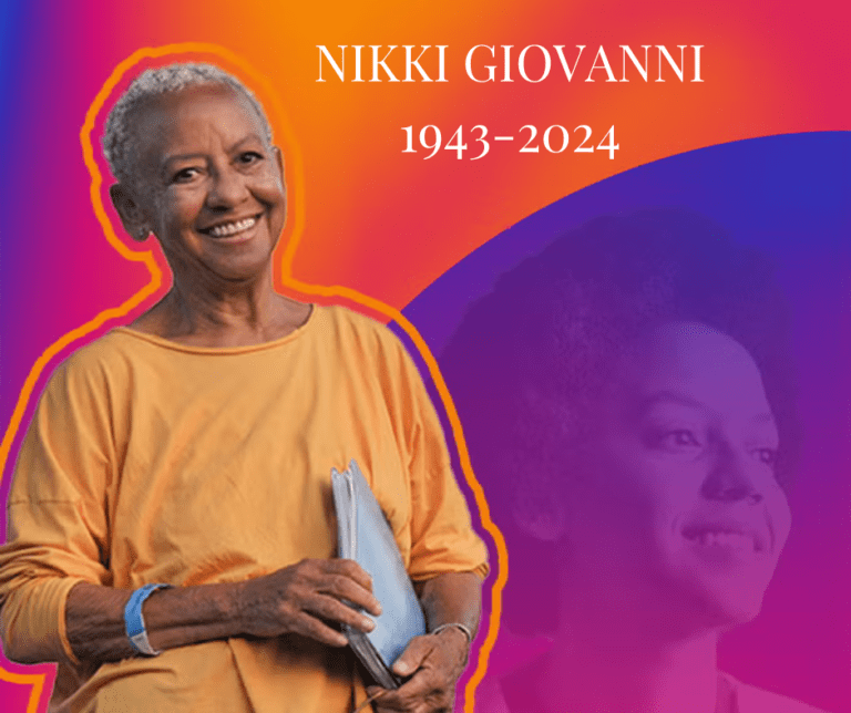 Nikki Giovanni, a tribute to her legacy in Love Poems.