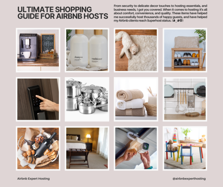 Ultimate Shopping Guide for Airbnb Hosts