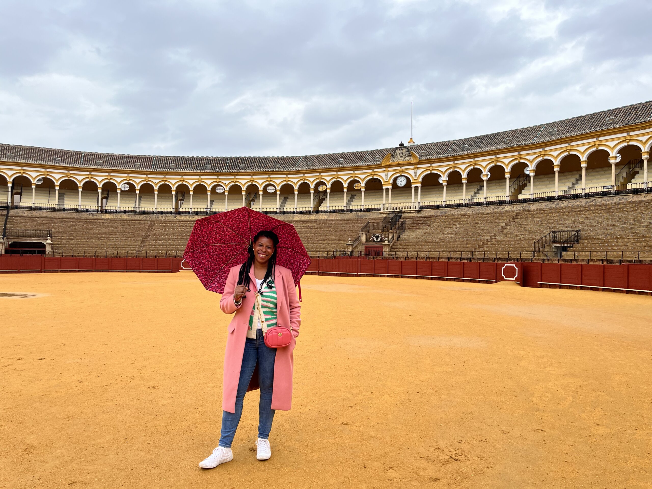 Mercedes Diane Griffin in Seville Bull Ring