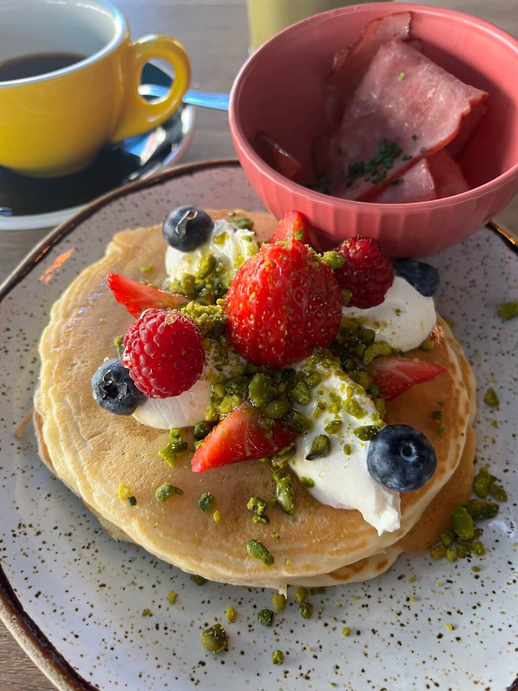 living light and eating well in Europe with fresh fruit and simple ingredients