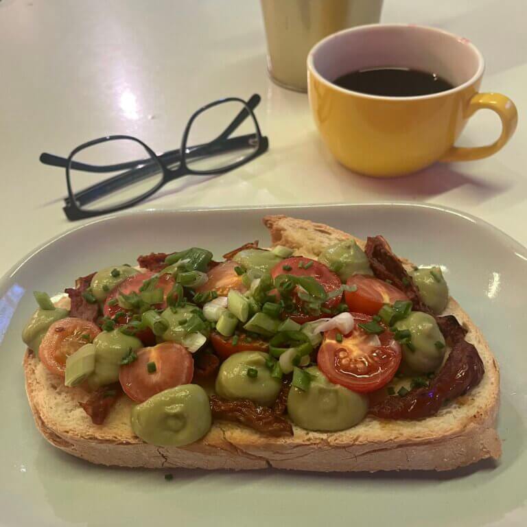 Breakfast That Makes a Day Feel Possible - living light and eating well in Europe with fresh breakfast and coffee