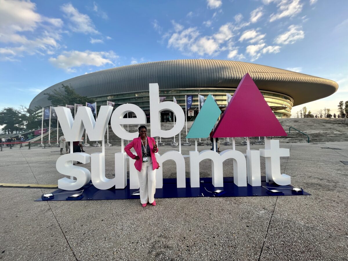 Technology Conference Coverage | DG Speaks - Mercedes Diane Griffin Forbes at Web Summit in Lisbon