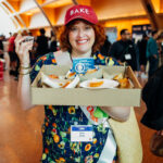 Woman judge at BagelFest West