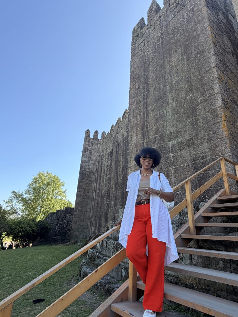 Mercedes at the Castle in Guimarães, Portugal