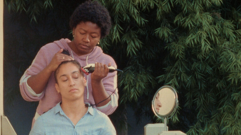 Corinne Conn and Tiana Raphel appear in Hold Me Close by Aurora Brachman and LaTajh Simmons-Weaver, an official selection of the 2025 Sundance Film Festival. Courtesy of Sundance Institute | photo by Aurora Brachman