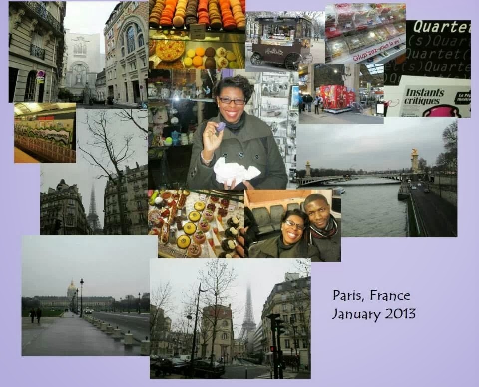 Paris travel - collage of Mercedes in Paris in 2013
