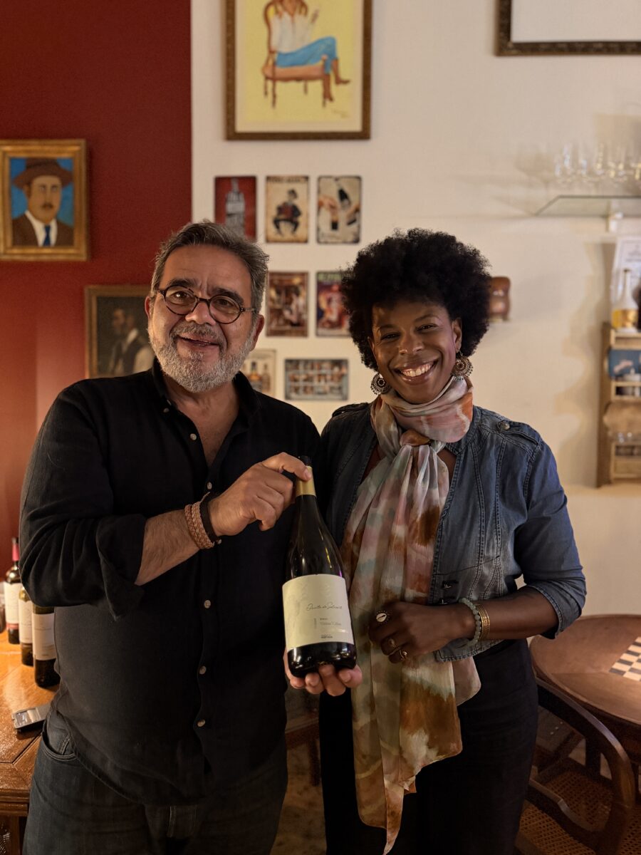 Meeting the wine maker for National Wine Day