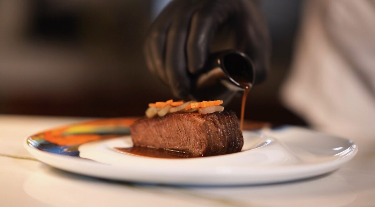48-Hour Wagyu Short Rib at Salt & The Cellar inside ette hotel in Orlando