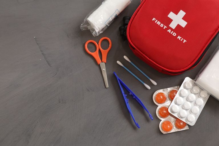 Airbnb Emergency Kit Every Host Should Have - A comprehensive first aid kit with essential medical tools and supplies for emergencies.