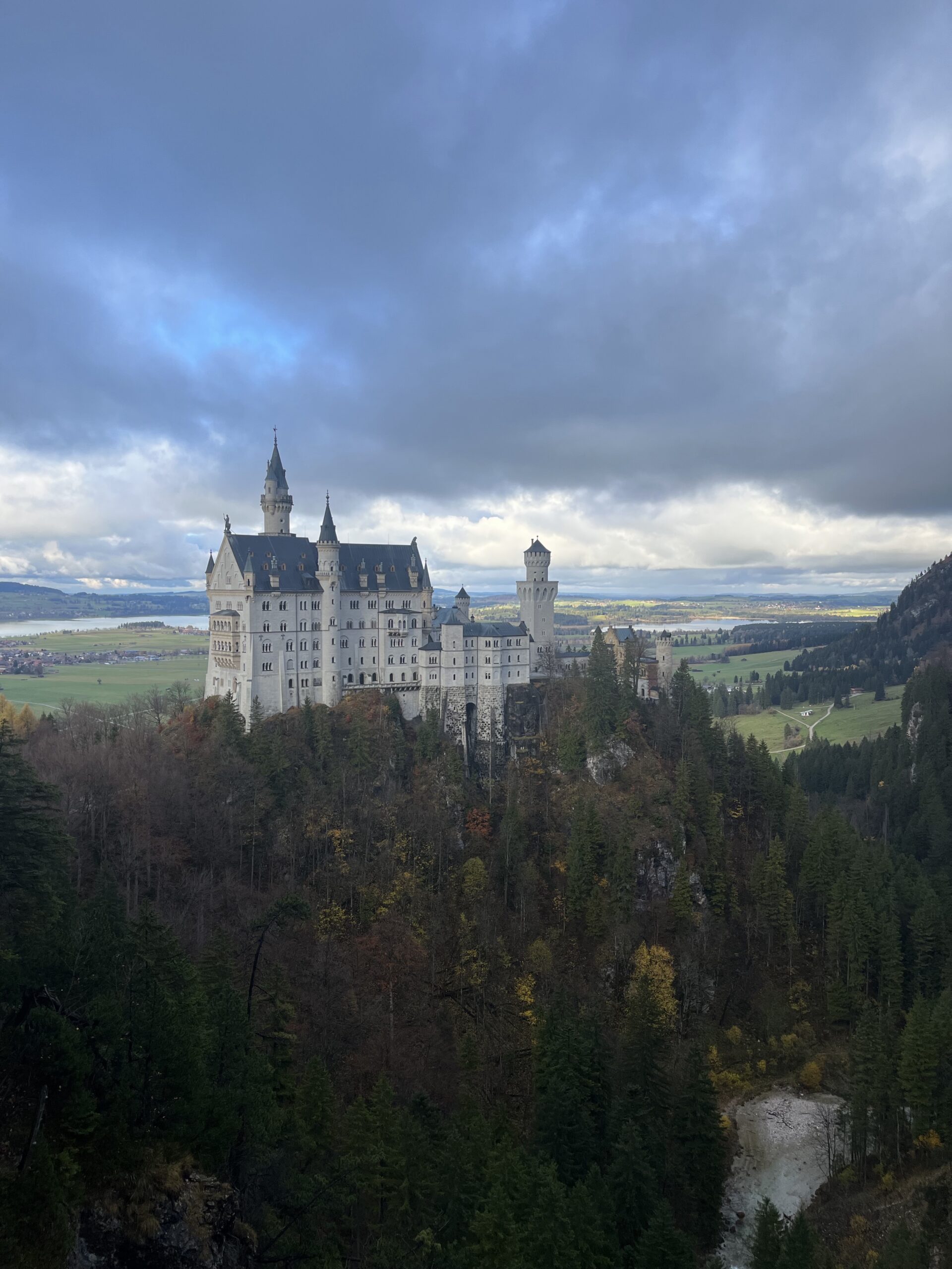 Neuschwanstein Castle viewed from Marienbrücke