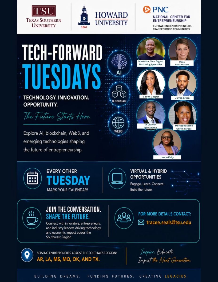 Tech-Forward Tuesdays speaker series