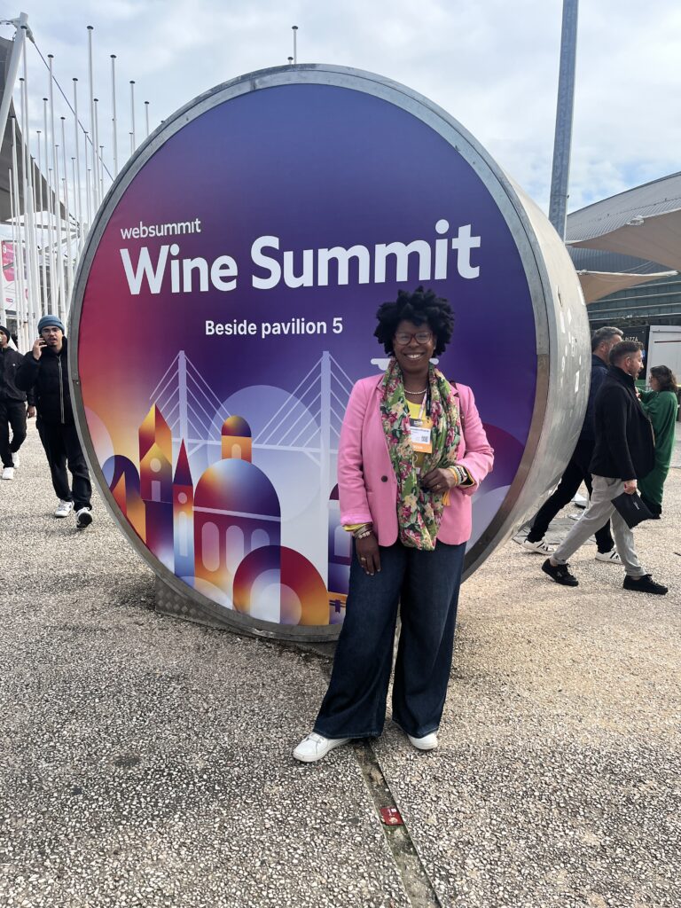 Mercedes Diane Griffin Forbes at Wine Summit during Web Summit 2024 in Lisbon, Portugal