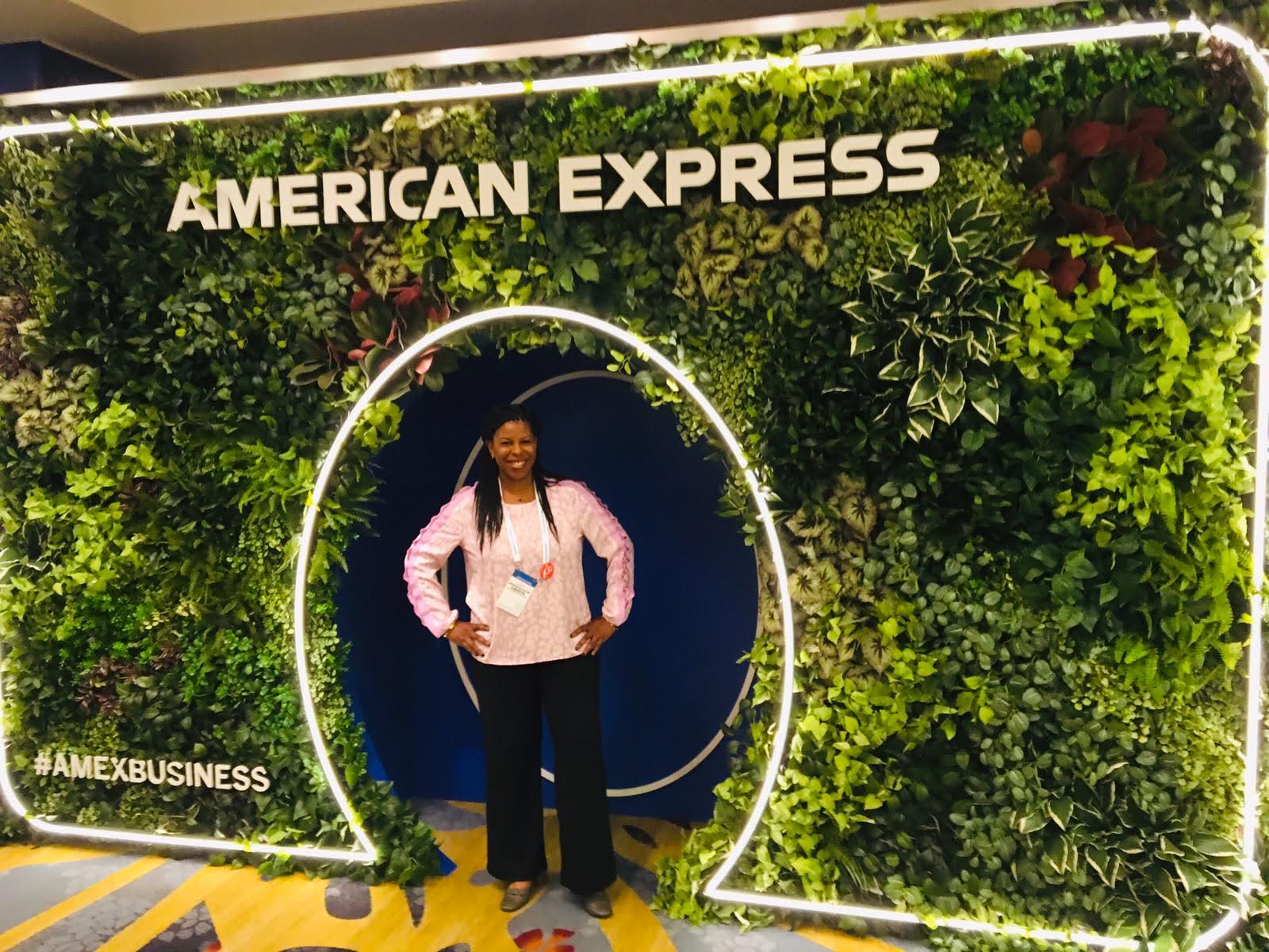 Mercedes Forbes at the American Express Summit for Success in Washington DC