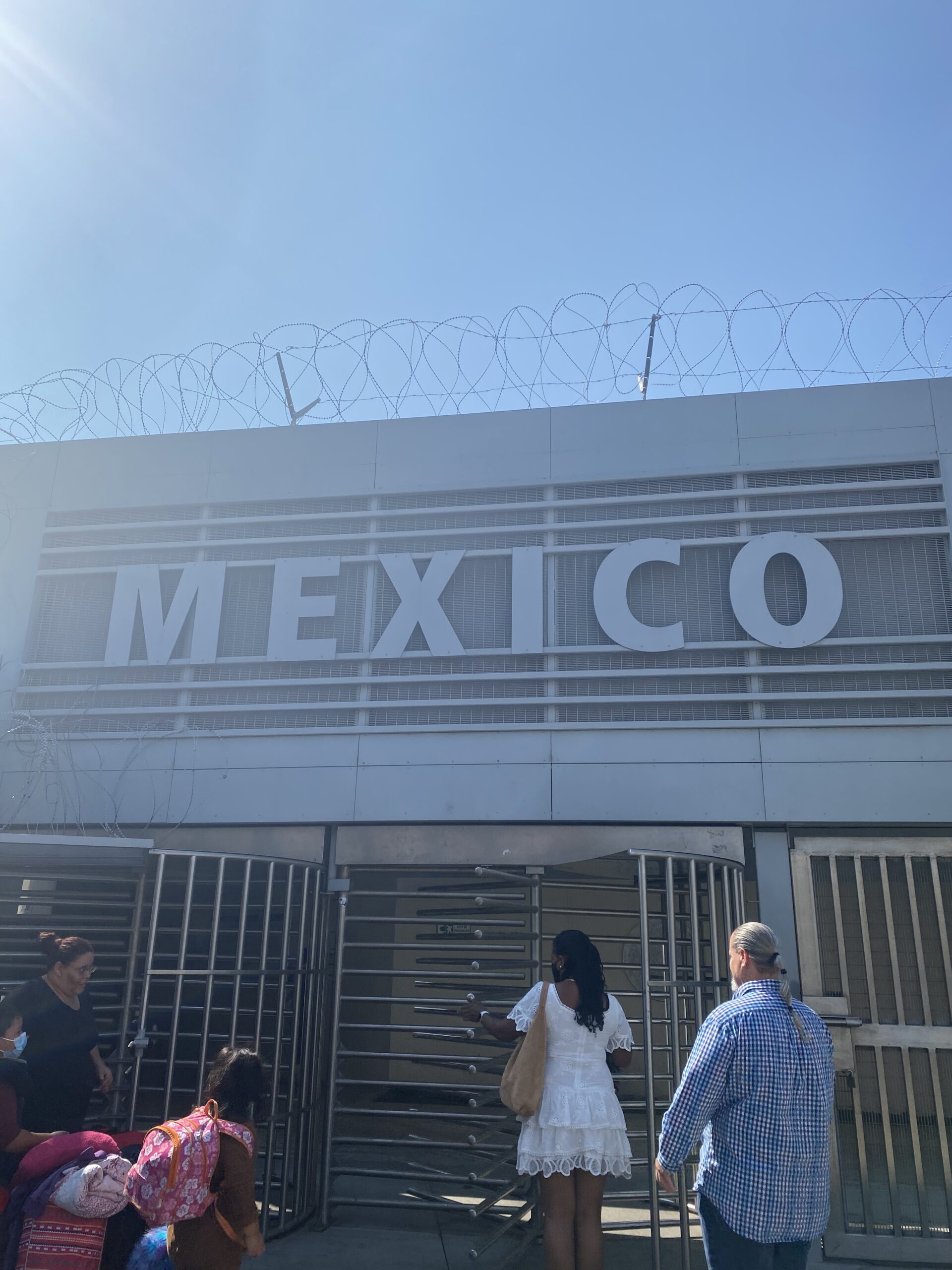 Mercedes at Mexico Border - What a Border Crossing Teaches Me About Power